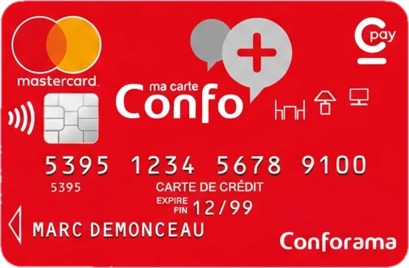 La carte Confo+ Cpay Mastercard