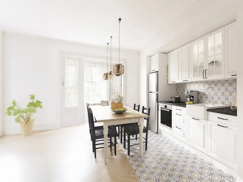 Cuisine sur-mesure Conforama style Campagne
