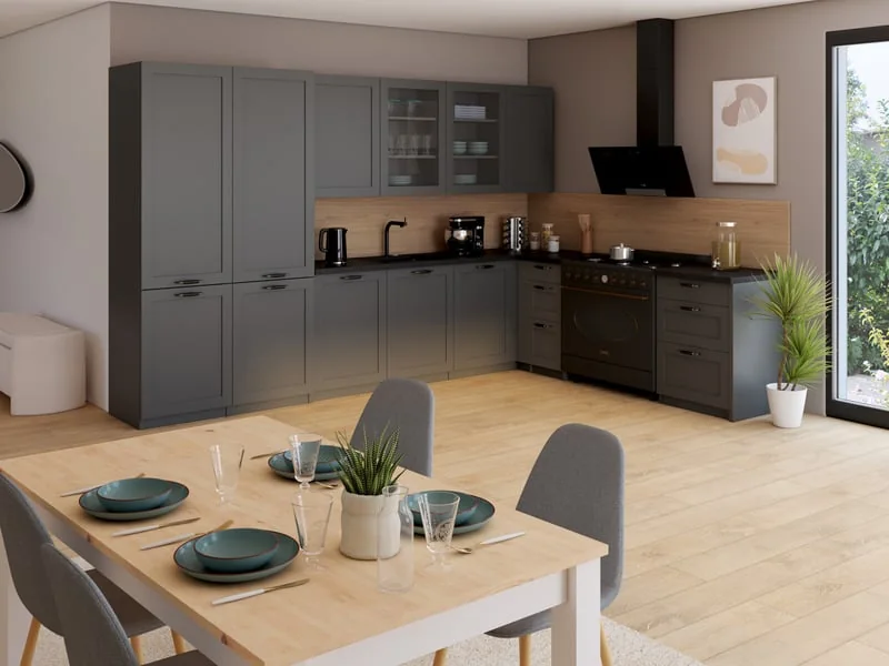 Cuisine sur-mesure Conforama style Chic précieux